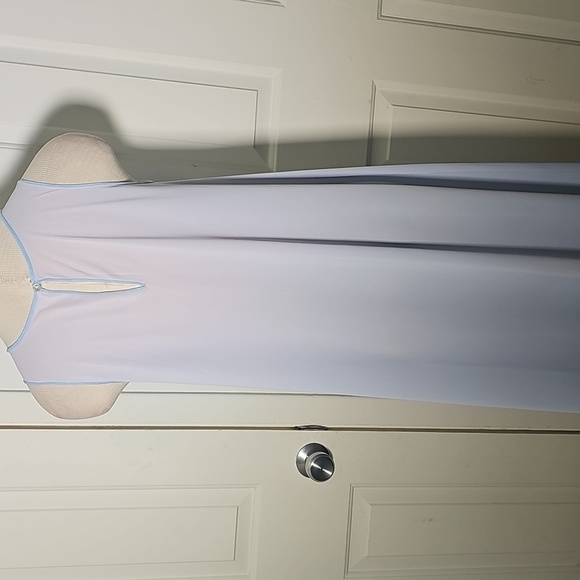 Lorraine Y2K Vintage Blue Maxi Might Dress. Size Small. Luxury - Picture 5 of 8